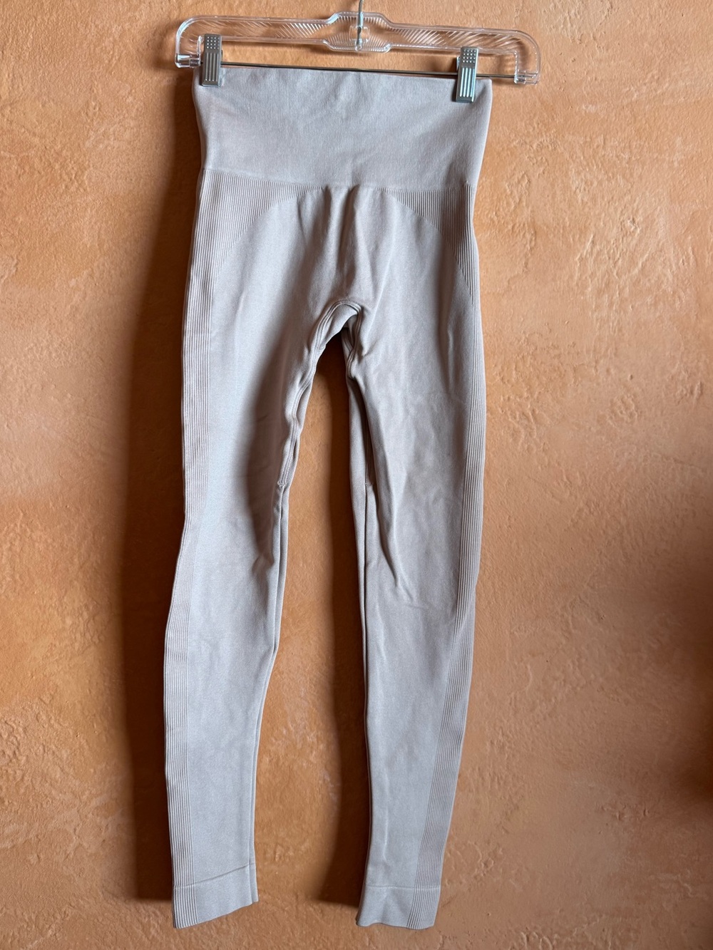SET Active Ribbed High Waisted Leggings Size Small
